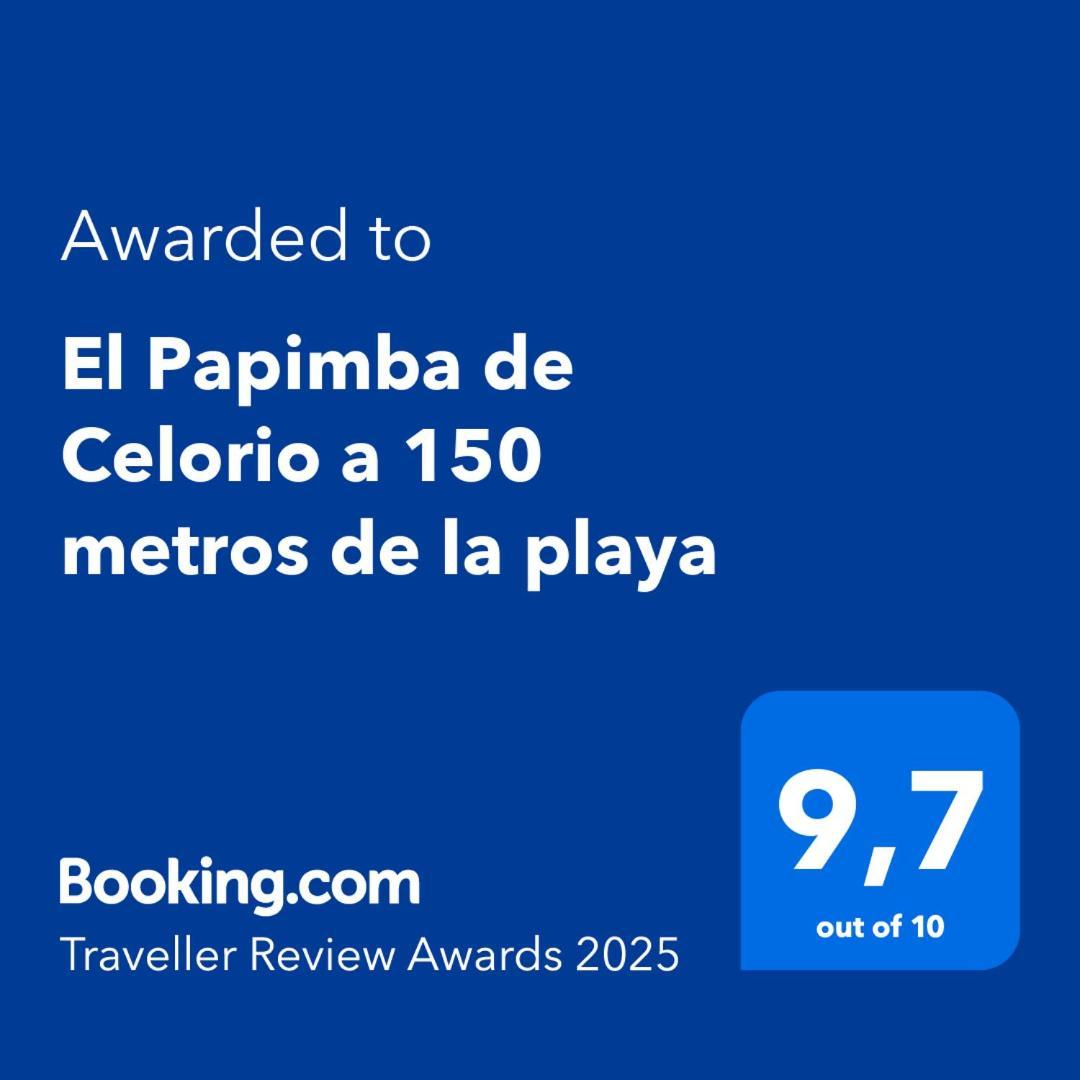 El Papimba De Celorio A 150 Metros De La Playa Apartment Exterior foto